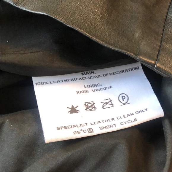 Kookai Black Leather Skirt - Picture 4 of 4